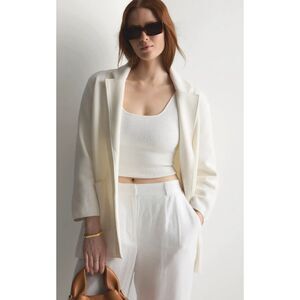 Elegant White Women's Sweater
